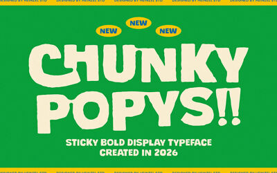 Chunky Popys Font