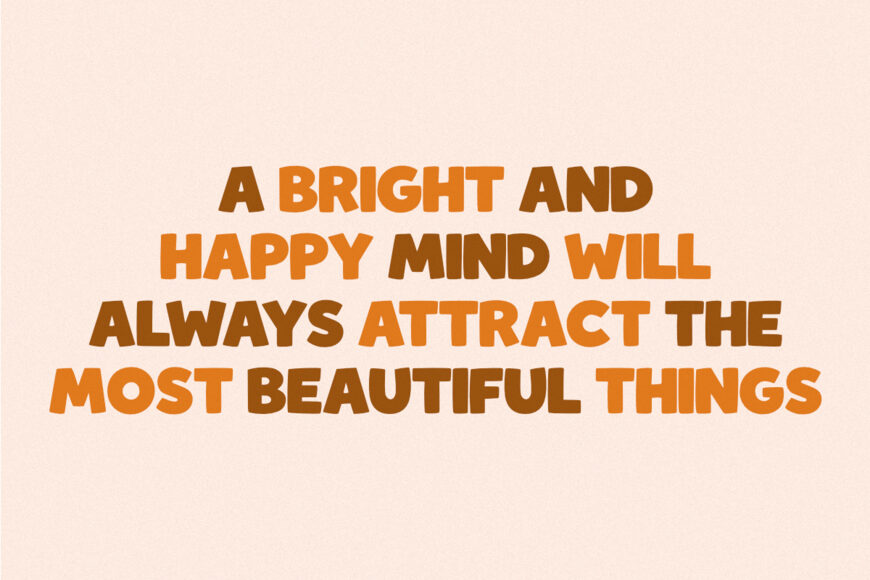 Chunky Sticker Font