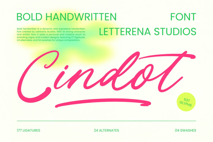 Cindot Font