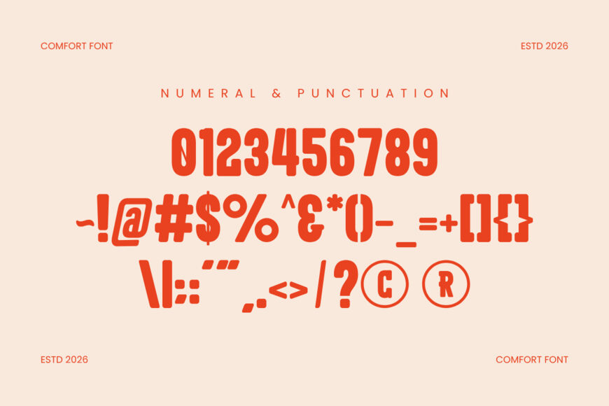 Comfort Font