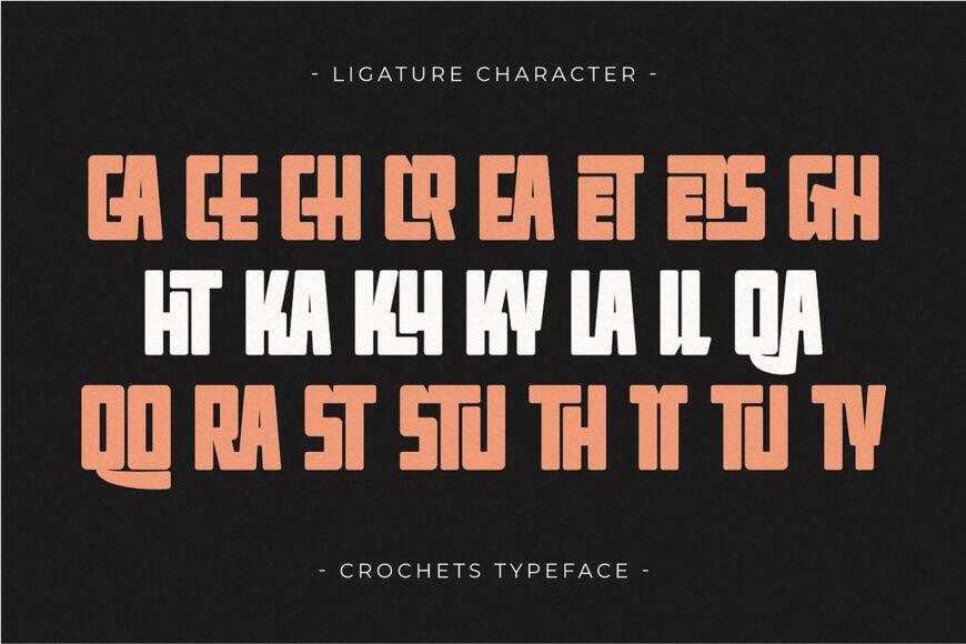 Crochets Font