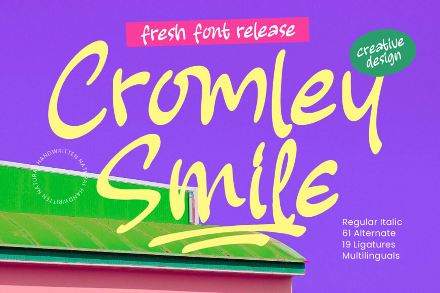 Cromley Smile Font