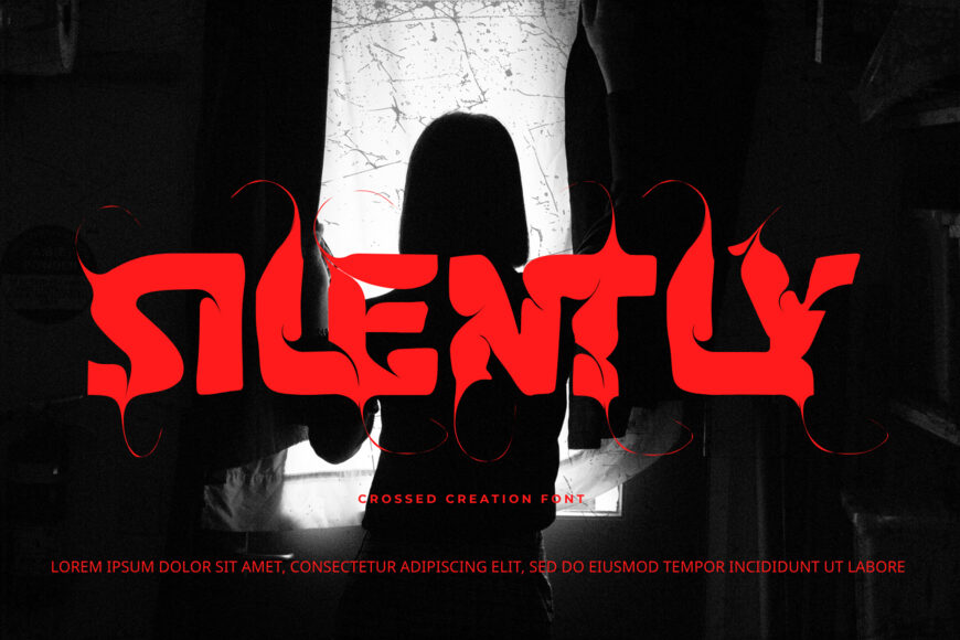 Crossed Creation Font