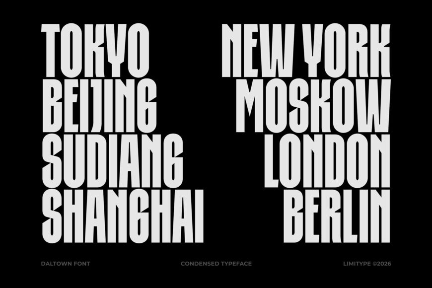 Daltown Font