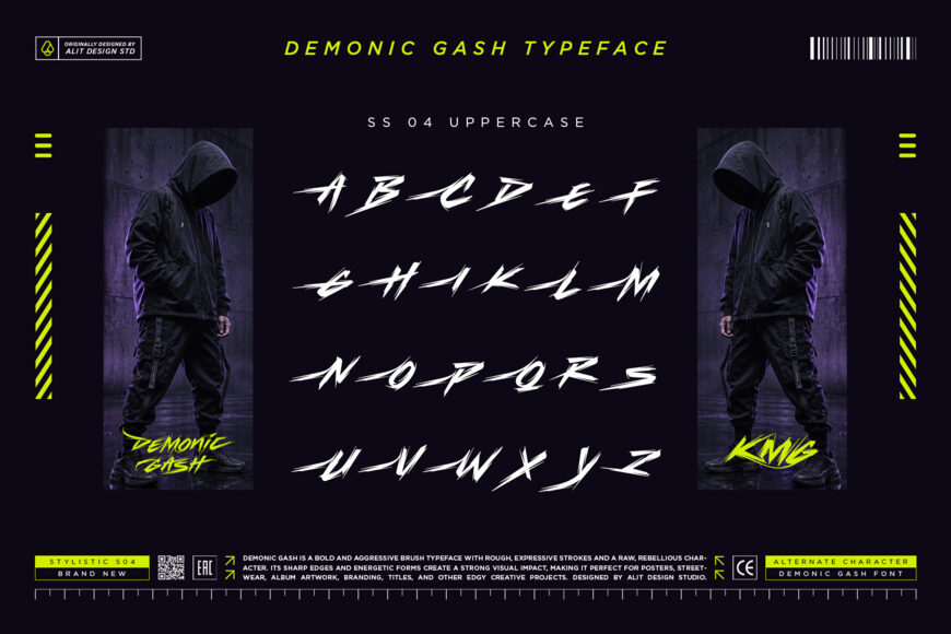 Demonic Gash Font