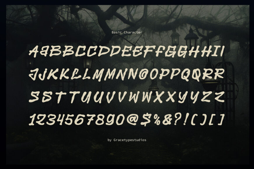 Derelict Font
