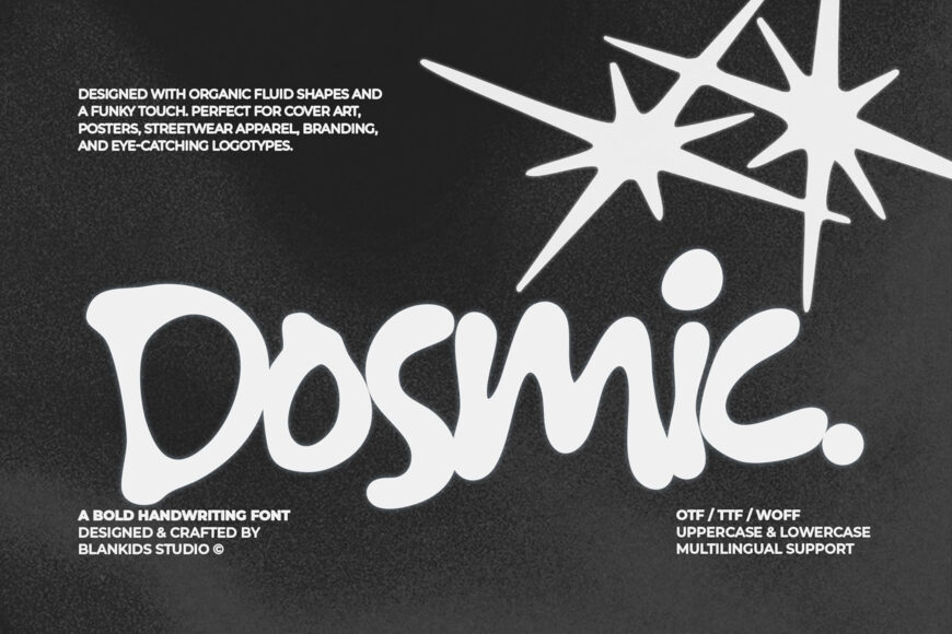 Dosmic Font