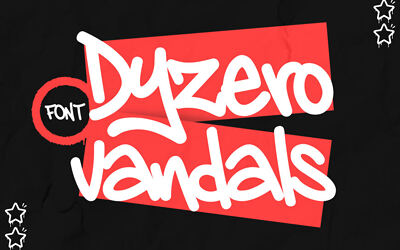 Dyzero Vandals Font