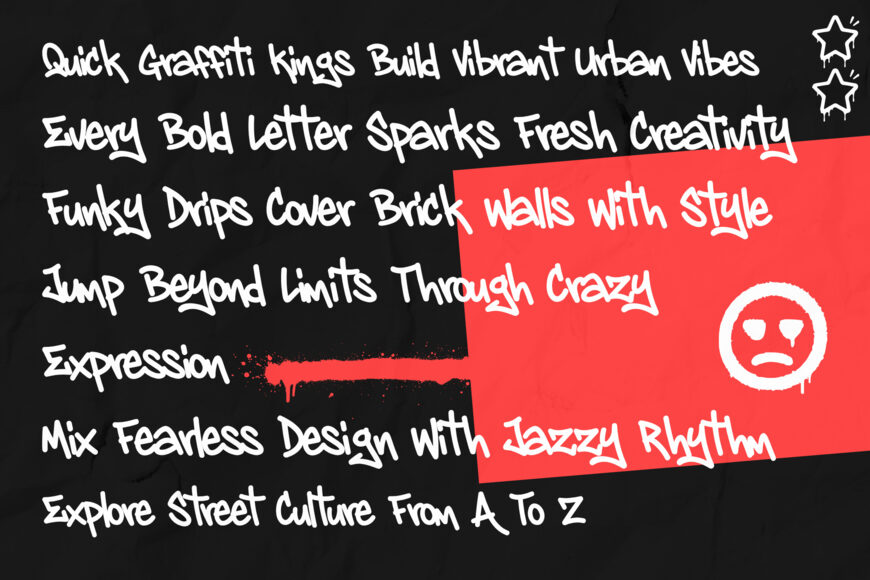 Dyzero Vandals Font