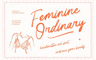 Feminine Ordinary Font