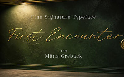 First Encounter Font
