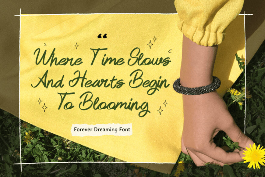 Forever Dreaming Font Duo