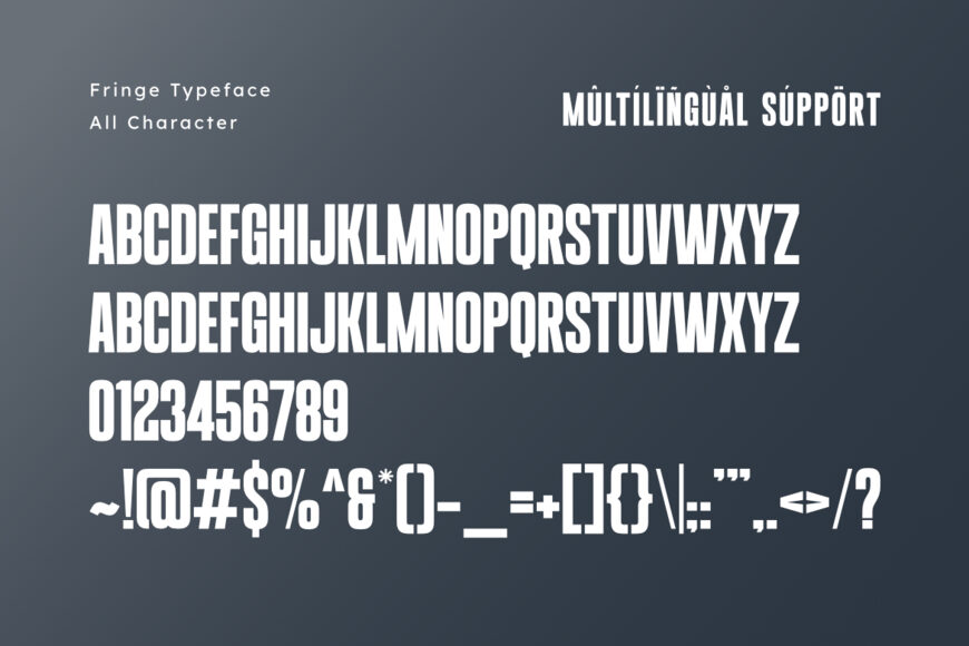Fringe Font