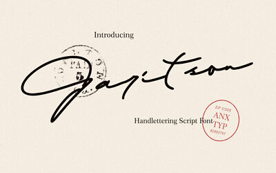 Garitson Font