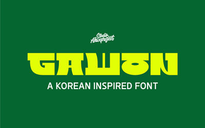 Gawon Font
