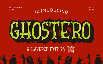 Ghostero Font