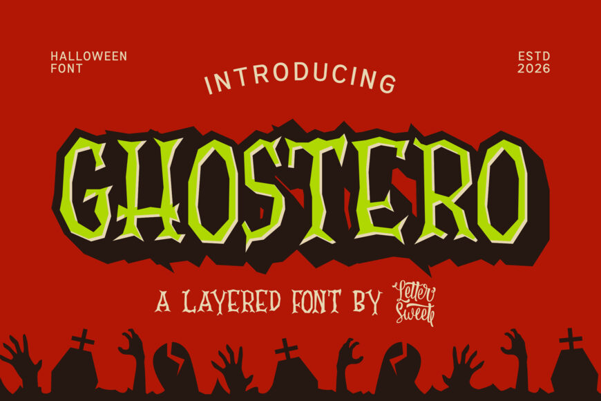 Ghostero Font