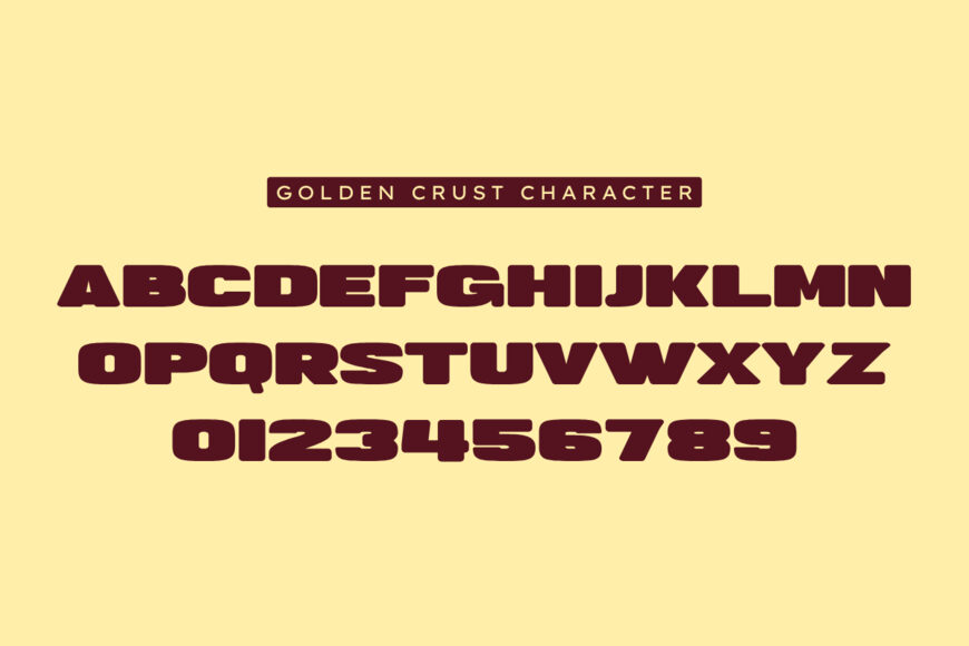 Golden Crust Font