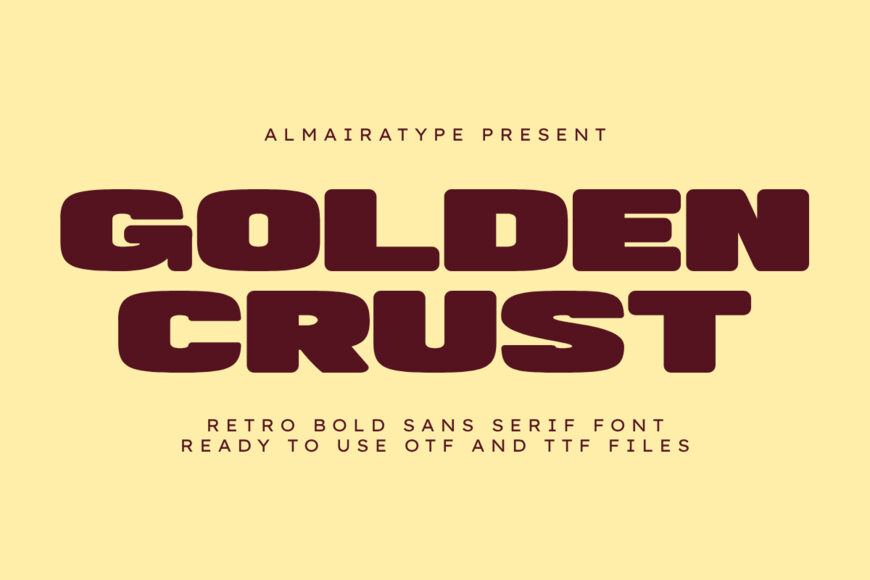 Golden Crust Font