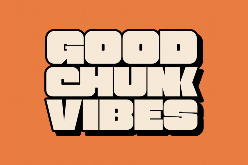 Good Chunk Font
