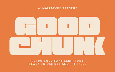 Good Chunk Font