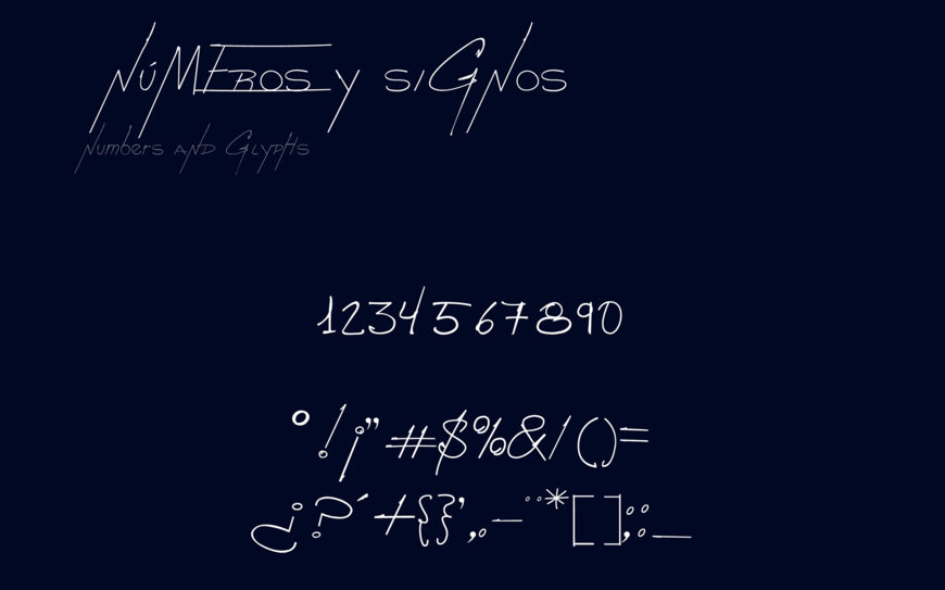 Good Night Font