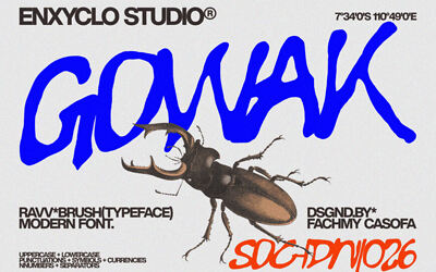 Gowak Font