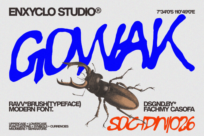 Gowak Font