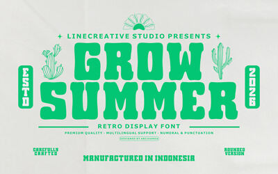 Grow Summer Font