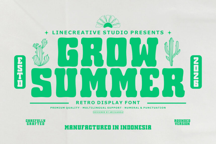 Grow Summer Font