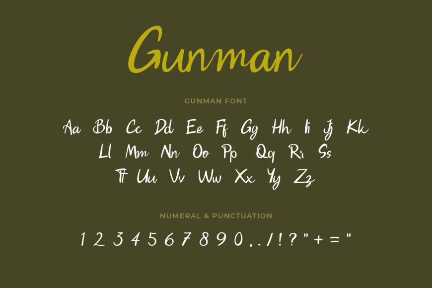 Gunman Font