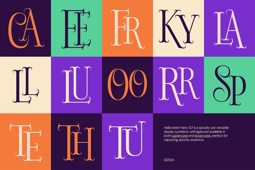 Halloween Harry G7 Font