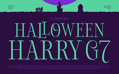 Halloween Harry G7 Font