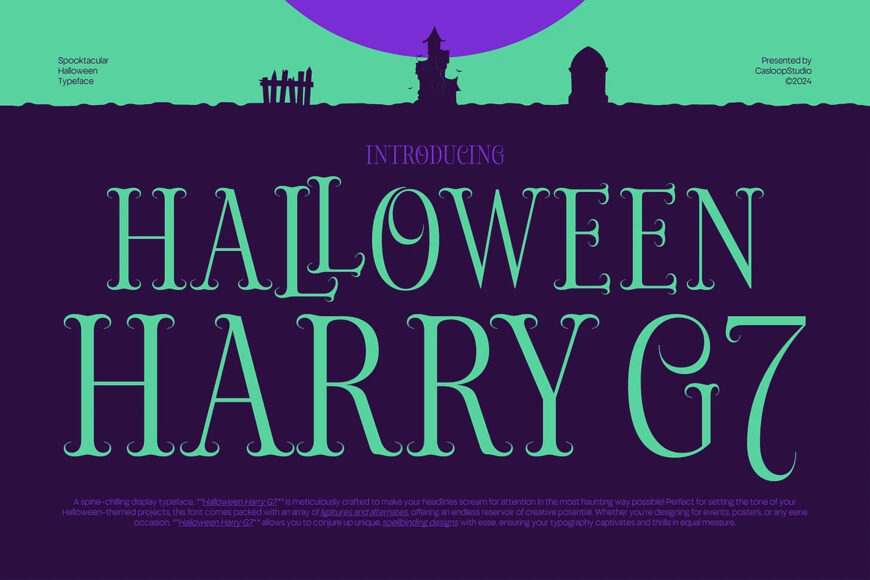 Halloween Harry G7 Font