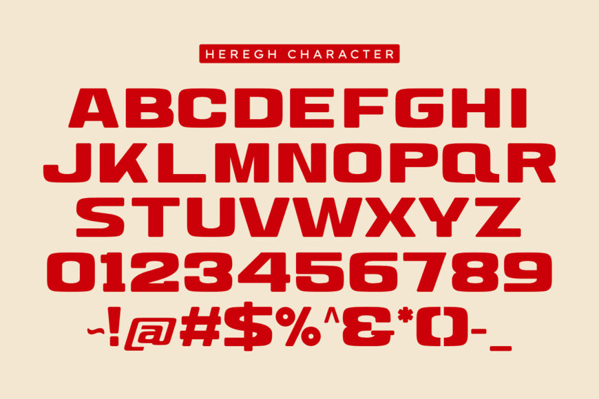 Heregh Font