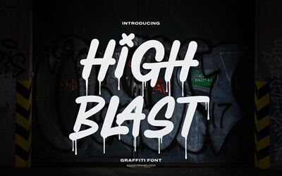 High Blast Font