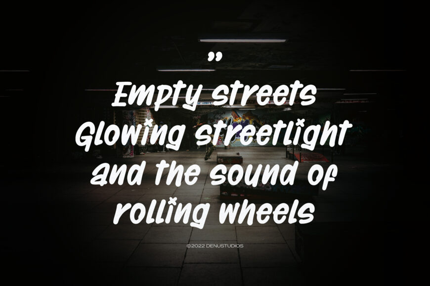 High Blast Font