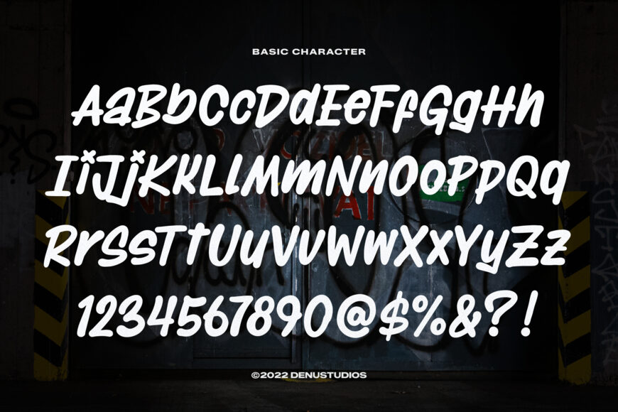High Blast Font
