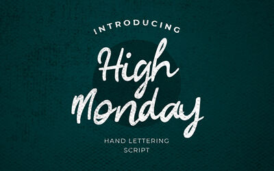 High Monday Font