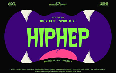HipHep Font Family