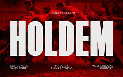 Holdem Font