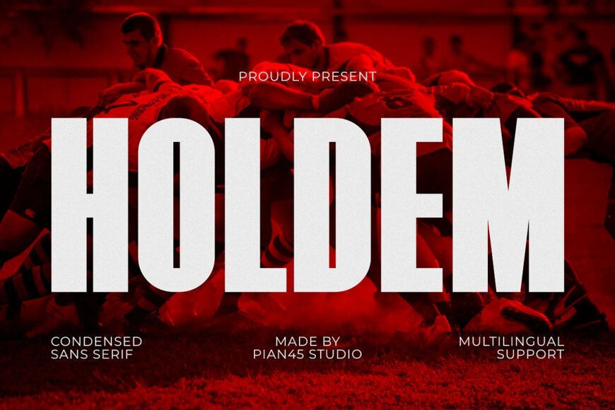 Holdem Font