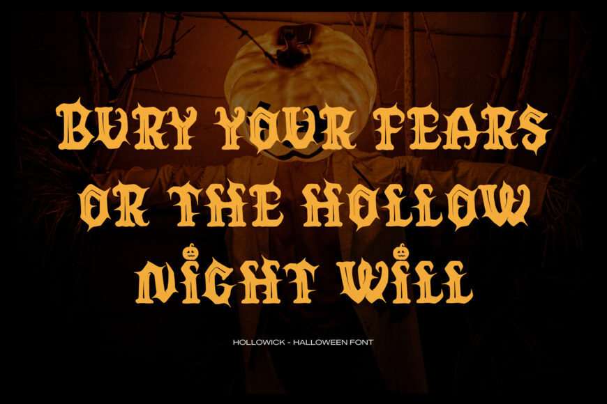 Hollowick Font
