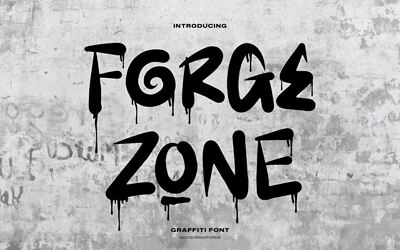 Httpswwwfontspacecomforge zone font f167340