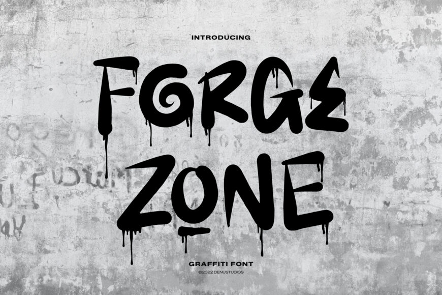 Httpswwwfontspacecomforge zone font f167340