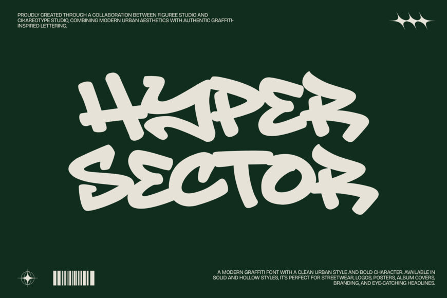 Hyper Sector Font