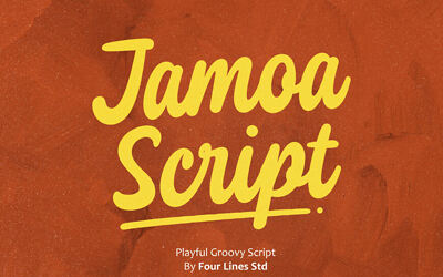 Jamoa Script Font