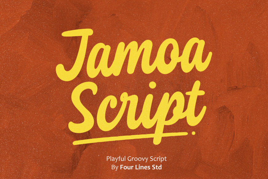 Jamoa Script Font