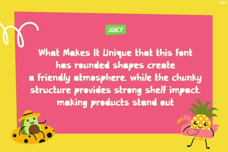 Juicy Font