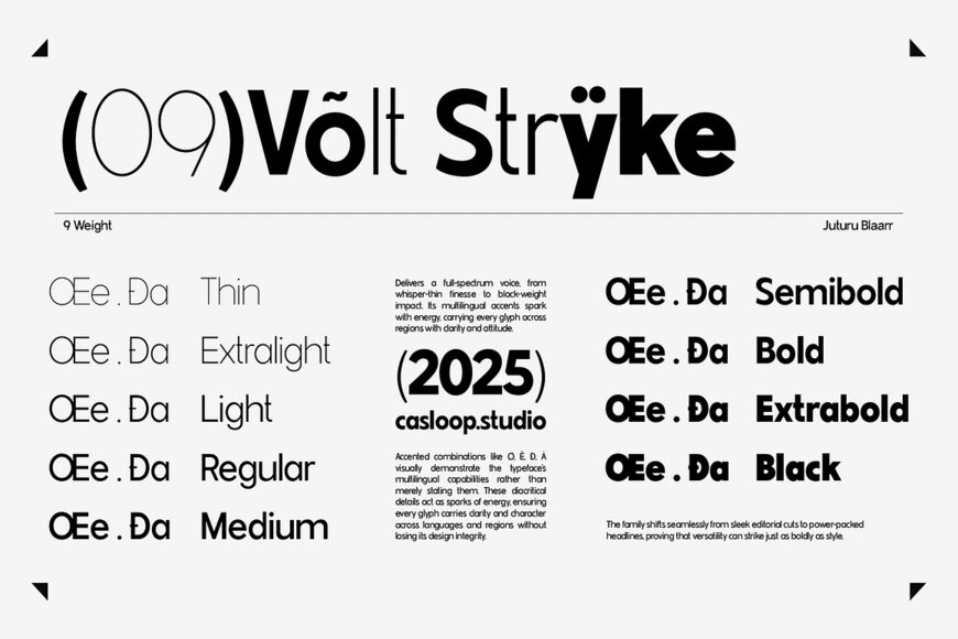 Juturu Blaarr Font Family